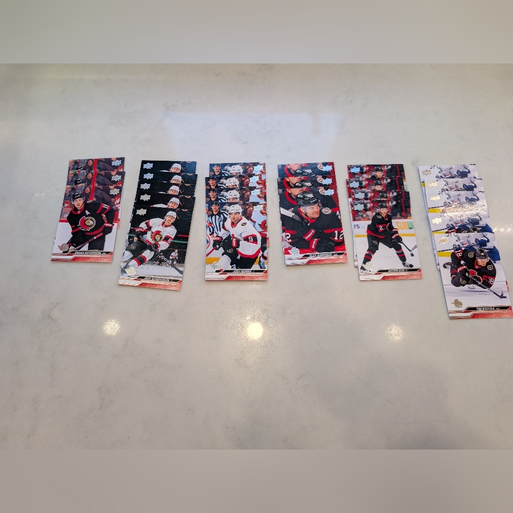 2023-24 Upper Deck Series 2 Hockey Cards Ottawa Senators